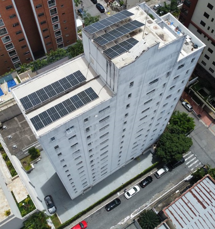 Condomínio com energia solar